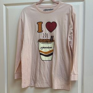 Kids Pink Long Sleeve Shirt